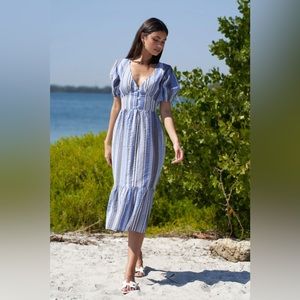 Lipsy Sleeved Midi Dress